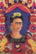 Frida Kahlo Self-Portrait the Frame painting